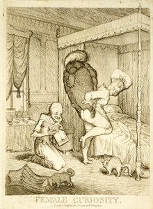 女性好奇心，1778年 作者 英语学校